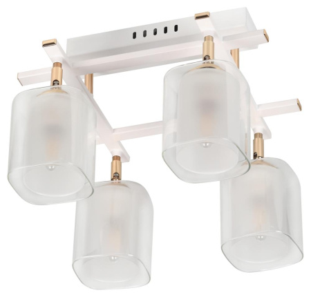 Светильник потолочный Rivoli Helga 3100-304 4 * Е27 40 Вт модерн