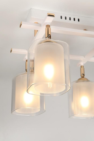 Светильник потолочный Rivoli Helga 3100-304 4 * Е27 40 Вт модерн