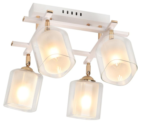 Светильник потолочный Rivoli Helga 3100-304 4 * Е27 40 Вт модерн