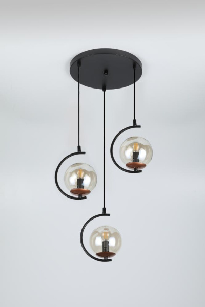 Светильник подвесной (подвес) Rivoli Marlen 3103-203 3 * Е14 40 Вт модерн