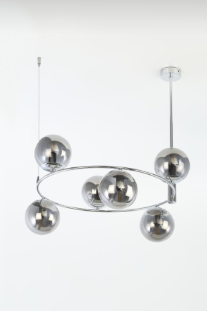 Люстра  Rivoli Pauline 3104-306 6 * Е14 40 Вт модерн