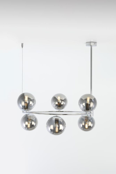 Люстра  Rivoli Pauline 3104-306 6 * Е14 40 Вт модерн