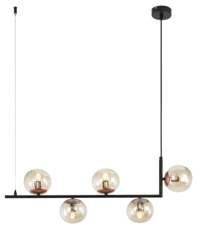 Люстра  Rivoli Ulrike 3171-205 5 * Е14 40 Вт модерн