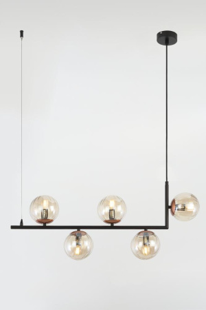 Люстра  Rivoli Ulrike 3171-205 5 * Е14 40 Вт модерн