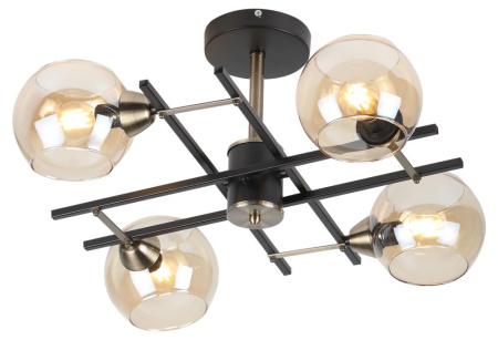 Люстра  Rivoli Hannelore 3109-304 4 * Е14 40 Вт модерн