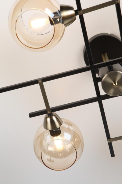 Люстра  Rivoli Hannelore 3109-306 6 * Е14 40 Вт модерн