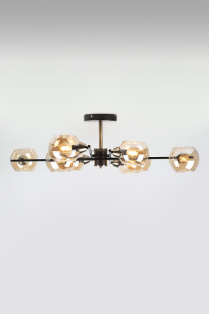 Люстра  Rivoli Hannelore 3109-308 8 * Е14 40 Вт модерн