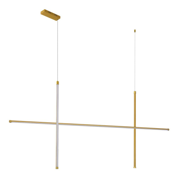 SL6207.203.50 Светильник подвесной ST-Luce Матовое золото LED 1*50W 3000K RETICO