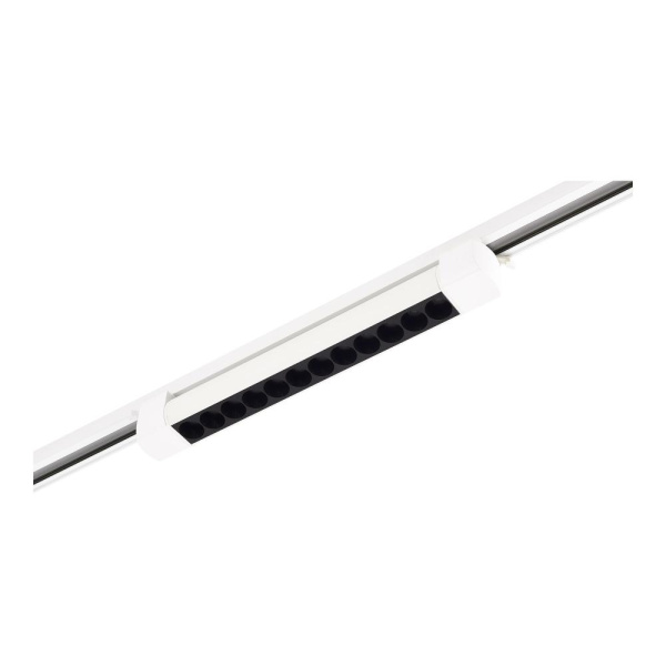 ST367.536.10 Св-к трек. Белый LED 1*10W 3000K Lm Ra90 24 IP20 L387xW49xH54 170-240VV Однофазная трековая система