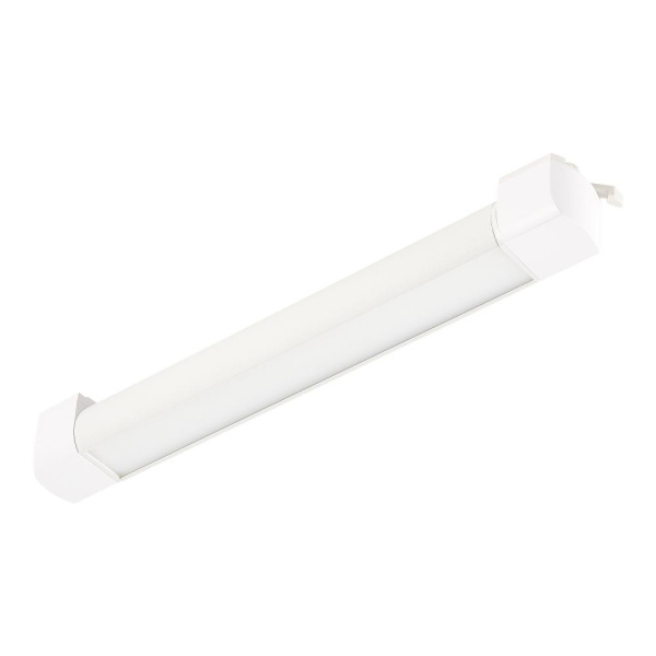 ST368.536.10 Св-к трек. Белый LED 1*10W 3000K Lm Ra90 120 IP20 L387xW49xH54 170-240VV Однофазная трековая система