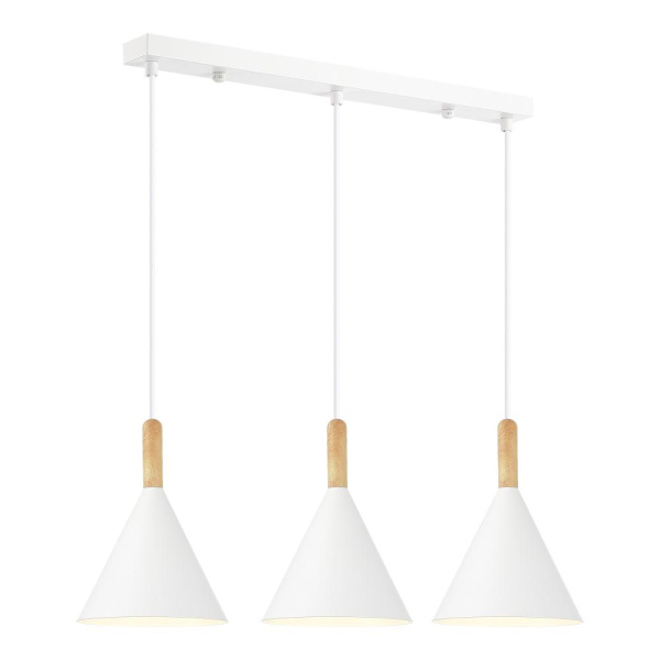 SLE1255-503-03 Светильник подвесной Белый/Белый E27 3*40W ARKET