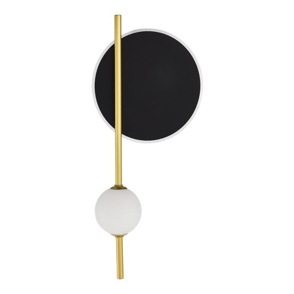 SL6507.431.02 Светильник настенный ST-Luce Шампань, Черный/Белый LED 1+1*9+4W 4000K DALI