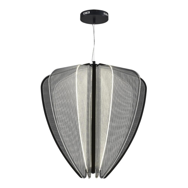 SL6509.413.01 Светильник подвесной ST-Luce Черный/Прозрачный LED 1*75W 4000K FESALE