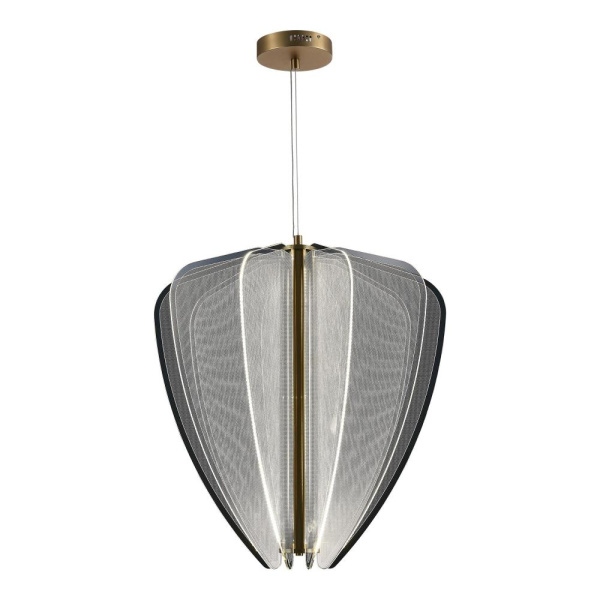 SL6509.213.01 Светильник подвесной ST-Luce Золотистый/Прозрачный LED 1*75W 4000K FESALE