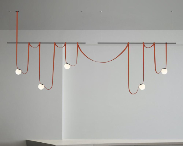 DK5550-BK Cветильник для трека-ремня Belty, серия Orb, со светодиодом, D150*H147мм, 48V DC, 10W, RA90, 120°, 4000K, IP20, черный,  акрил