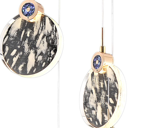 07857-6A,33 Подвес Викси золото Led 18W (3000K)