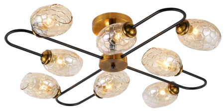 Люстра Rivoli Moonless 3126-308 8 х Е14 40 Вт модерн