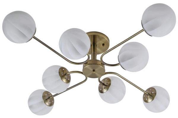 Люстра Rivoli Pestilentia 3127-308 8 х Е27 40 Вт модерн