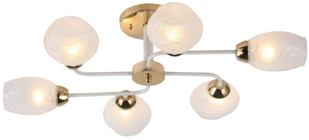 Люстра Rivoli Sabre 3128-306 6 х Е14 40 Вт модерн