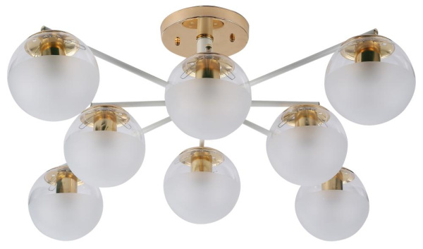 Люстра Rivoli Umbra 3129-308 8 х Е27 40 Вт модерн