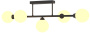 Люстра Rivoli Evette 3134-305 5 х G9 LED 4 Вт модерн