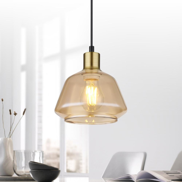 Светильник подвесной (подвес) Rivoli Ada 3195-201 1 х Е27 40 Вт модерн потолочный