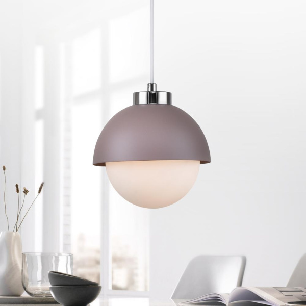 Светильник подвесной (подвес) Rivoli Clara 3143-201 1 х Е14 40 Вт модерн потолочный