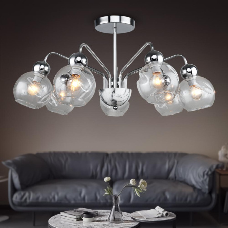 Люстра Rivoli Dena 3147-307 7 х Е14 40 Вт модерн