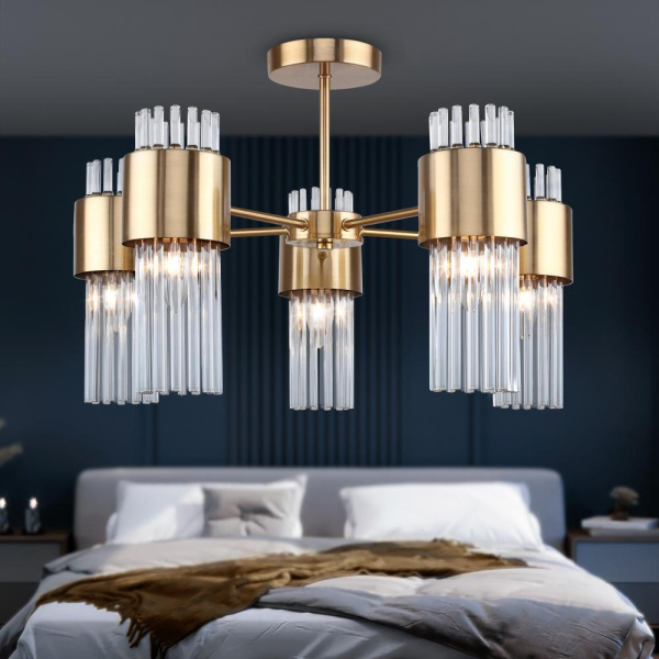 Люстра Rivoli Donna 3149-305 5 х Е14 40 Вт модерн