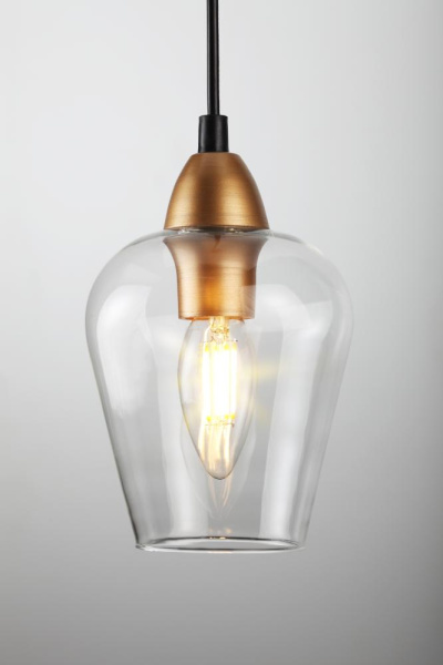 Светильник подвесной (подвес) Rivoli Fresco 5045-201 1 * E14 40 Вт лофт - кантри