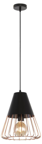 Светильник подвесной (подвес) Rivoli Kasimira 5050-201 1 х E27 60 Вт лофт - кантри