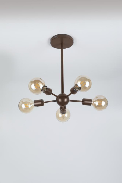 Люстра  Rivoli Grethen 5083-305 5 * Е27 40 Вт лофт - кантри