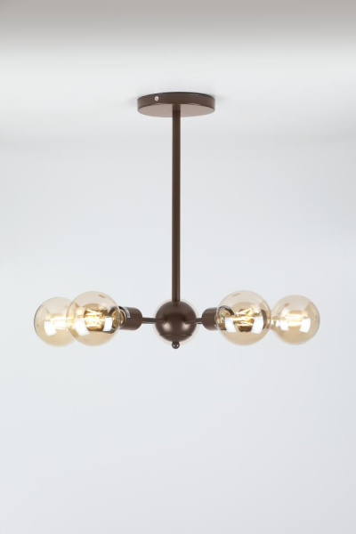 Люстра  Rivoli Grethen 5083-305 5 * Е27 40 Вт лофт - кантри