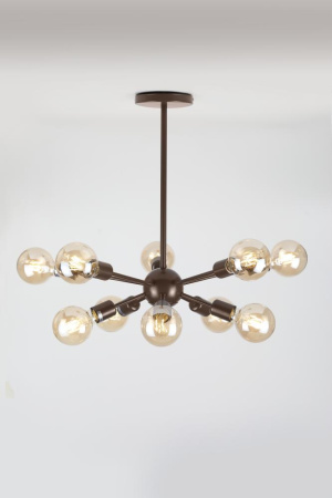 Люстра  Rivoli Grethen 5083-310 10 * Е27 40 Вт лофт - кантри