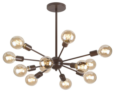Люстра  Rivoli Grethen 5083-312 12 * Е27 40 Вт лофт - кантри