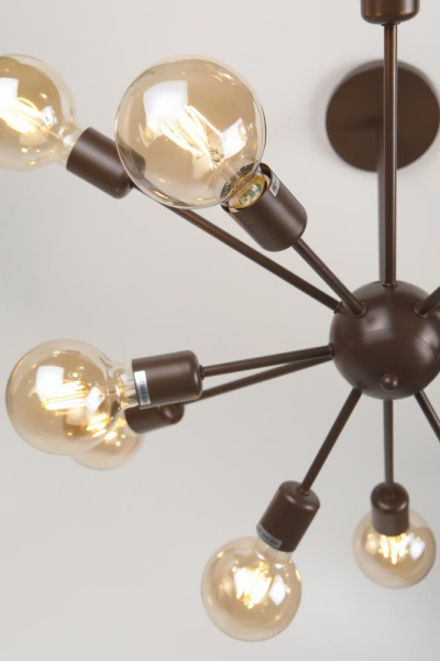 Люстра  Rivoli Grethen 5083-312 12 * Е27 40 Вт лофт - кантри