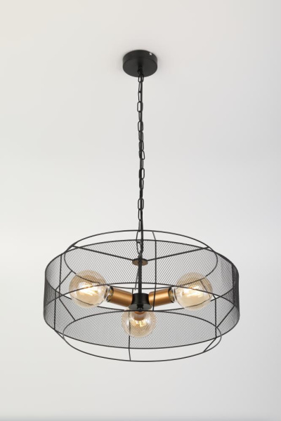 Люстра  Rivoli Ermentrud 5086-203 3 х Е27 40 Вт лофт - кантри