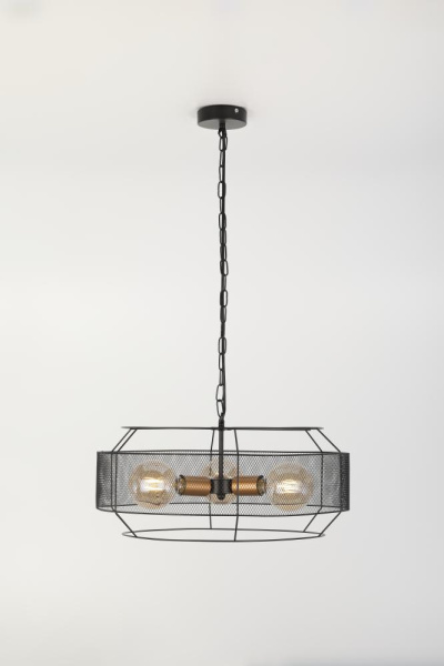 Люстра  Rivoli Ermentrud 5086-203 3 х Е27 40 Вт лофт - кантри