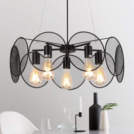 Люстра  Rivoli Valentina 5131-205 5 х Е27 40 Вт лофт - кантри