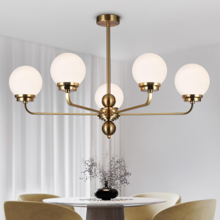 Люстра Rivoli Gayle 5100-305 5 х Е27 40 Вт лофт - кантри