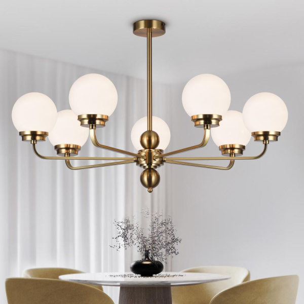 Люстра Rivoli Gayle 5100-307 7 х Е27 40 Вт лофт - кантри