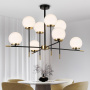 Люстра Rivoli Hayley 5101-308 8 х Е27 40 Вт лофт - кантри