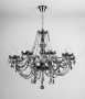 Люстра  Rivoli Pensieri 1010-208 8 x E14 40 Вт хрусталь классика
