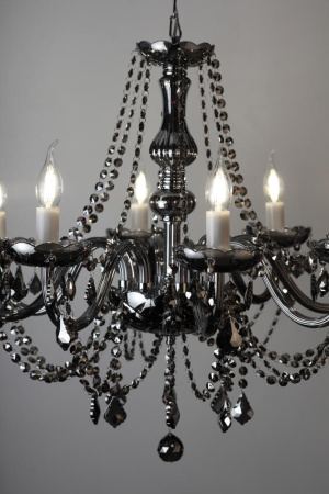 Люстра  Rivoli Pensieri 1010-208 8 x E14 40 Вт хрусталь классика