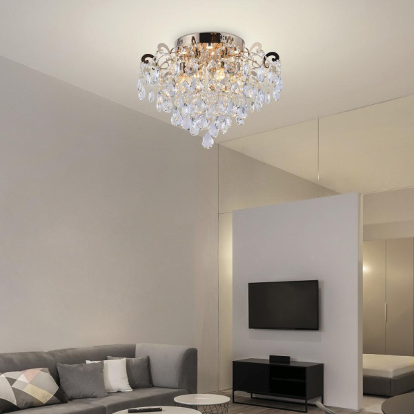 Люстра  Rivoli Marlies 1029-306 6 x E27 60 Вт хрусталь классика