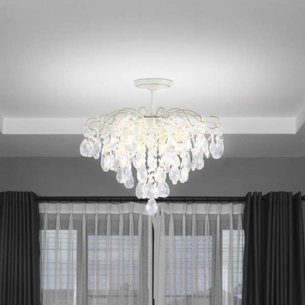 Люстра  Rivoli Marie 1032-306 6 x E27 60 Вт хрусталь классика