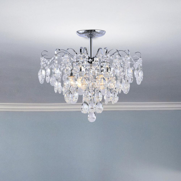 Люстра  Rivoli Lieselotte 1033-306 6 x E27 60 Вт хрусталь классика