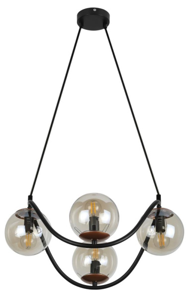 Люстра  Rivoli Apollo 4073-204 4 х E14 40 Вт дизайн