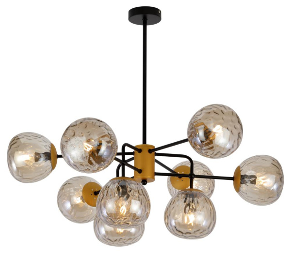 Люстра  Rivoli Geba 4077-309 9 х E14 40 Вт дизайн