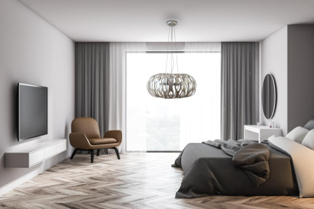 Люстра  Rivoli Meike 4080-205 5хЕ14 40 Вт дизайн